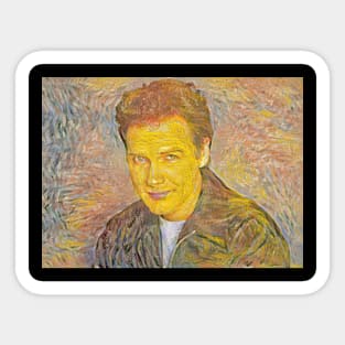 Comedy Legend NORM MACDONALD Van Gogh Art Style Sticker